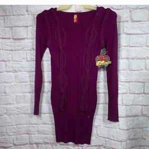 Apple Bottoms Small NWT Sweater Dress